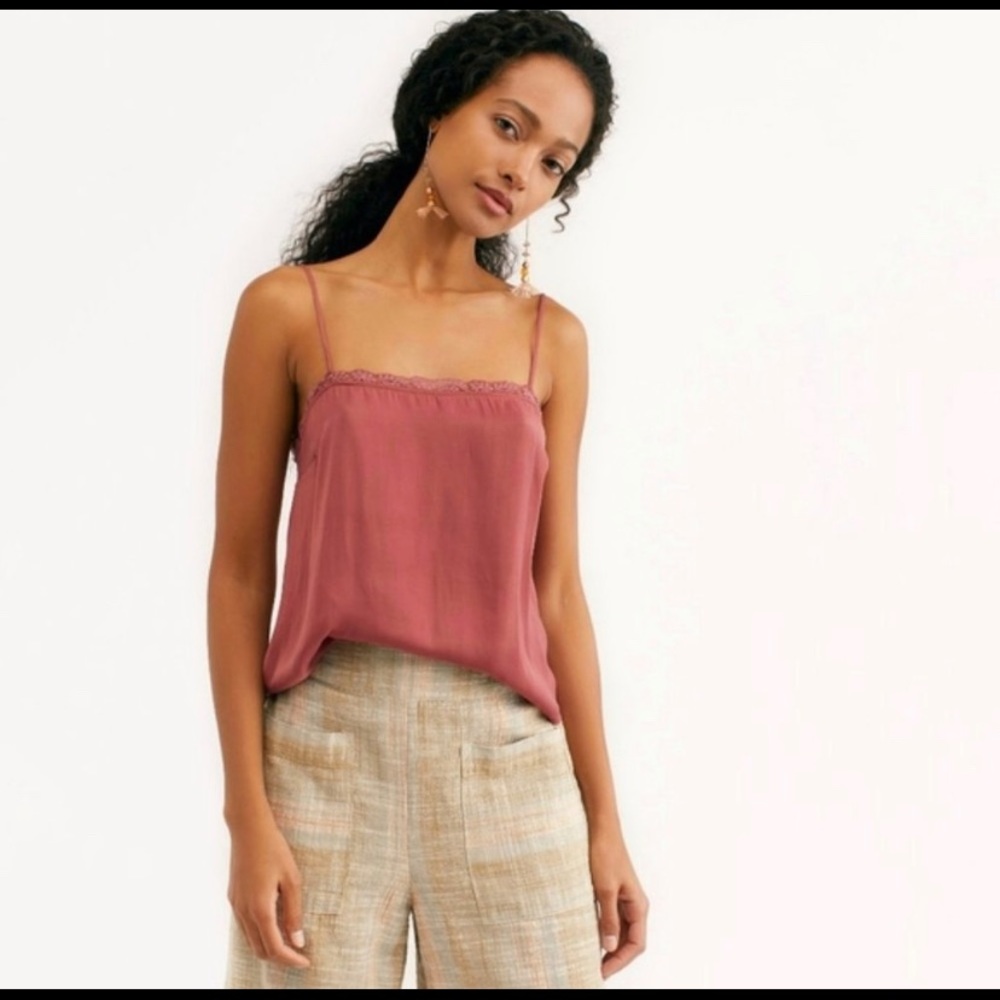 NWT $48 Free People Beyond Me Cami Crop Top XS X-Small - Picture 3 of 14